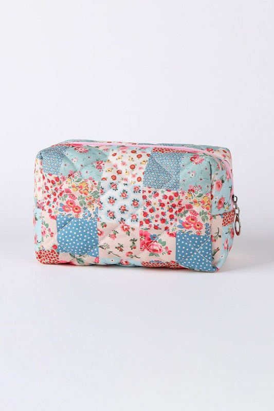 Makeup pouch - patchwork